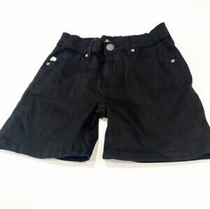 Girl's Tommy Bahama Black Denim Bermuda Shorts Sz 8